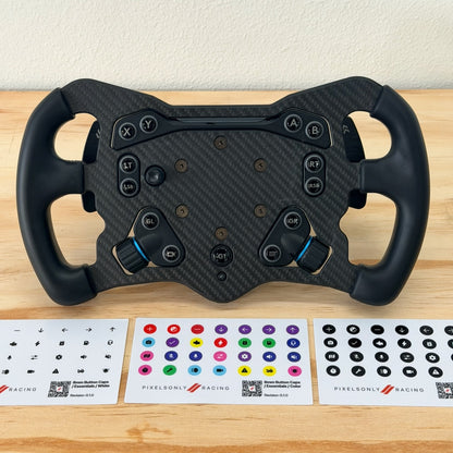 Button Cap Essentials Set for Logitech Pro Wheel