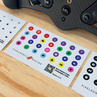 Button Cap Essentials Set for Logitech Pro Wheel