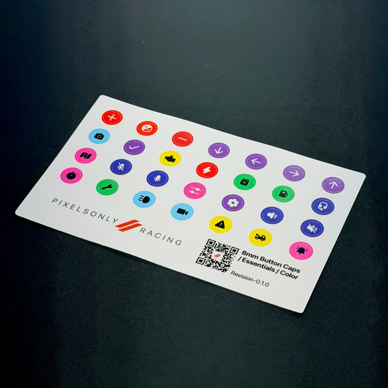 Button Cap Essentials Set for Logitech Pro Wheel