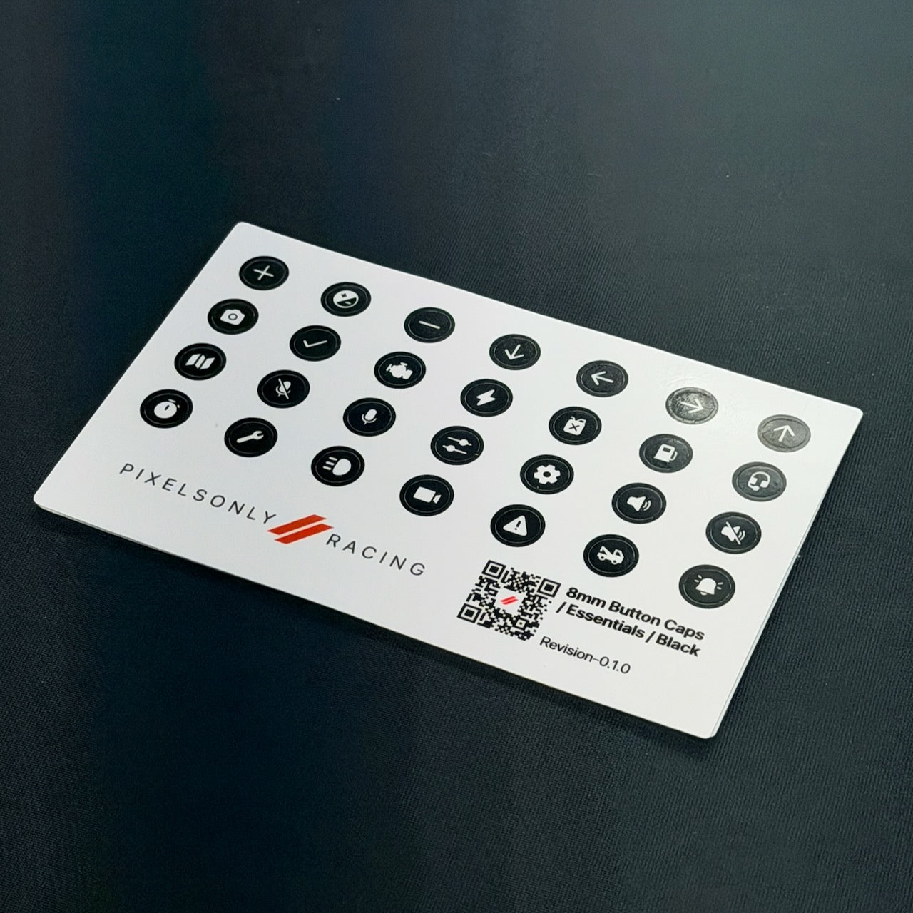 Button Cap Essentials Set for Logitech Pro Wheel