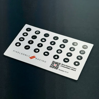 Button Cap Essentials Set for Logitech Pro Wheel